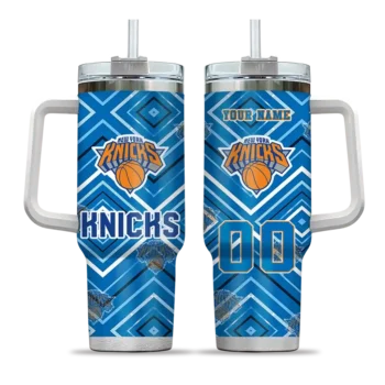 customized new york knicks bold diamonds blue curved tumbler best selling 1.webp