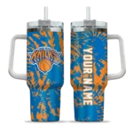 customized new york knicks burst swirl blue curved tumbler best selling 1.webp