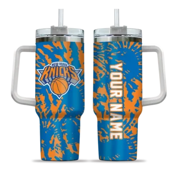customized new york knicks burst swirl blue curved tumbler best selling 1.webp