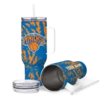 customized new york knicks burst swirl blue curved tumbler best selling 1.webp