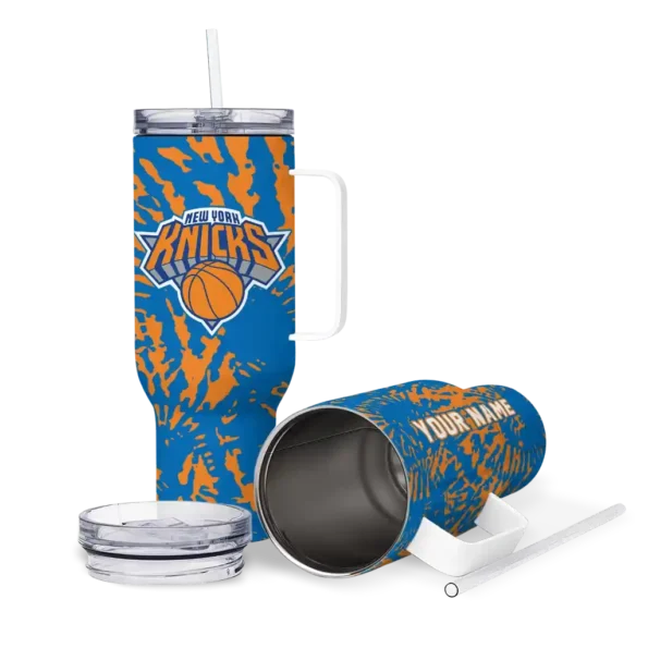 customized new york knicks burst swirl blue curved tumbler high quality 1.webp