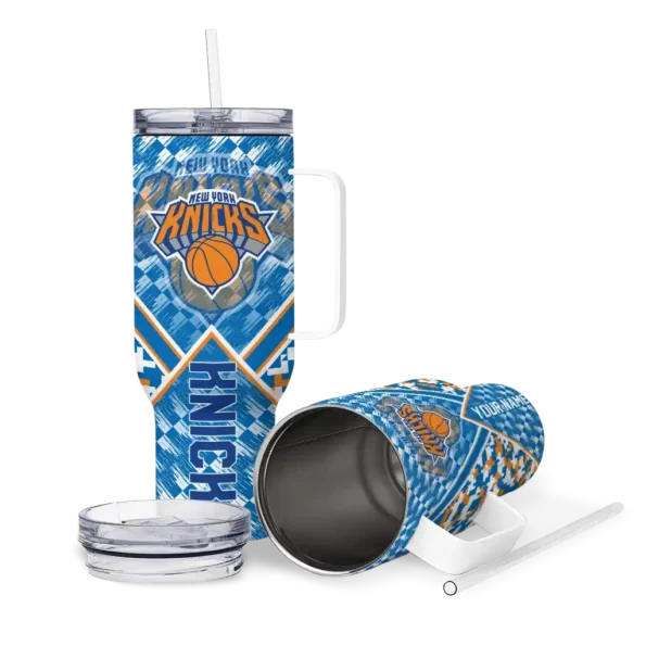 customized new york knicks chevron angle blue curved tumbler high quality 1.webp