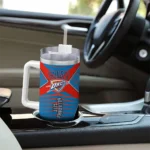 customized oklahoma city thunder chevron layers blue curved tumbler best selling 1.webp