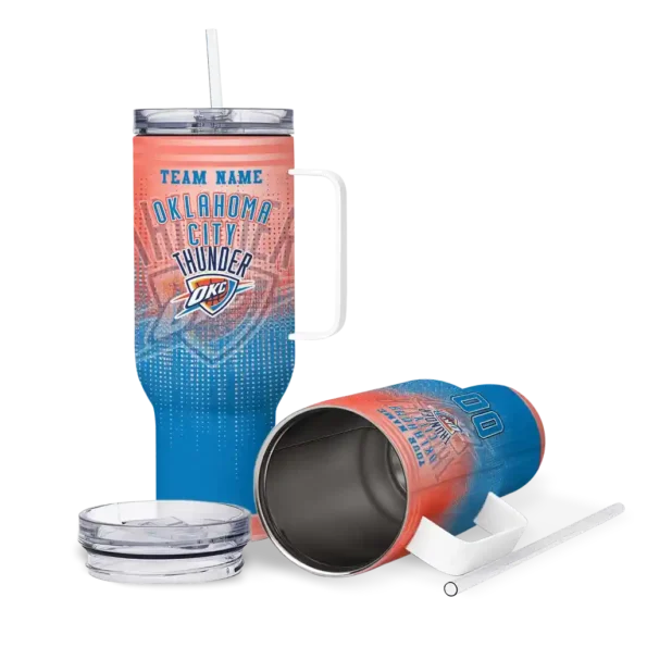 customized oklahoma city thunder gradient dots blue curved tumbler high quality 1.webp