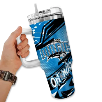 customized orlando magic abstract paths blue curved tumbler fashion forward 1.webp
