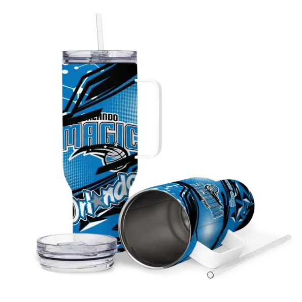 customized orlando magic abstract paths blue curved tumbler high quality 1.webp