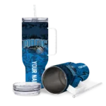 customized orlando magic chevron stripe blue curved tumbler best selling 1.webp