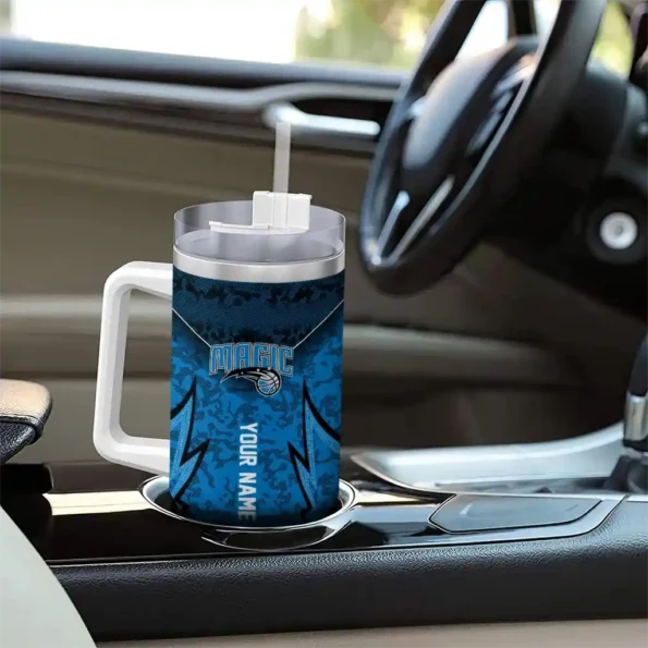 customized orlando magic chevron stripe blue curved tumbler trendy 1.webp