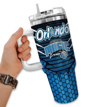 customized orlando magic hex texture blue curved tumbler fashion forward 1.webp
