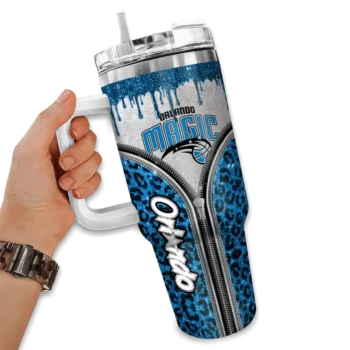 customized orlando magic leopard zipper blue curved tumbler fashion forward 1.webp