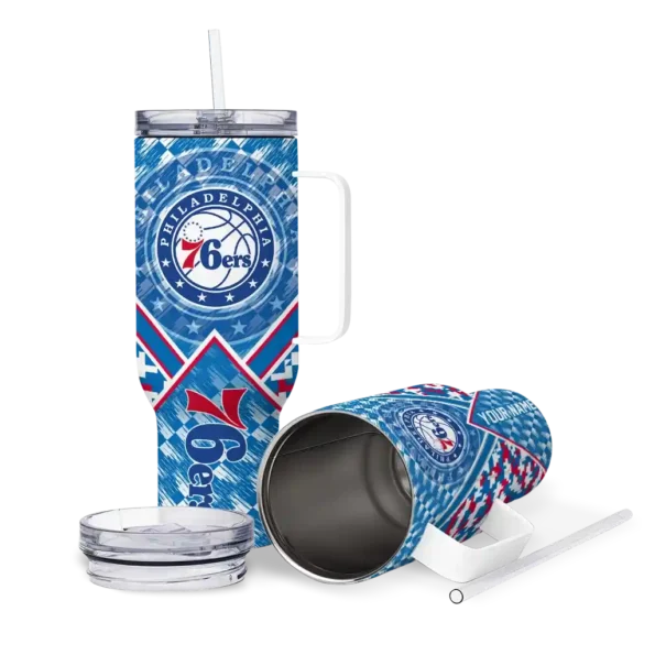 customized philadelphia 76ers chevron angle blue curved tumbler high quality 1.webp
