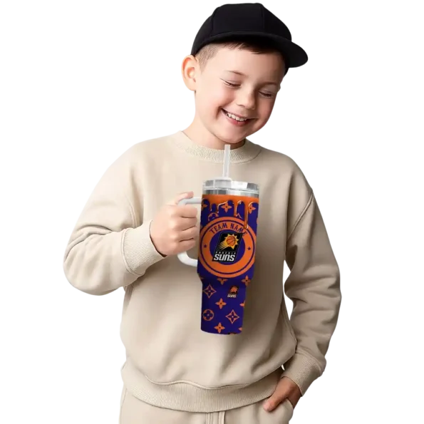 customized phoenix suns bullseye drips purple curved tumbler latest model 1.webp