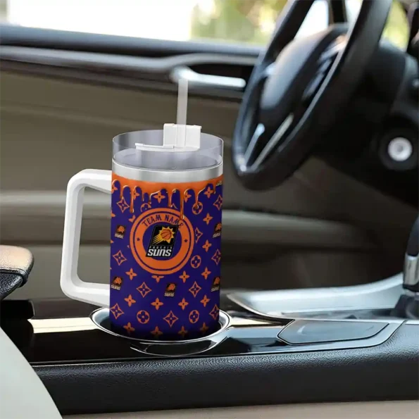 customized phoenix suns bullseye drips purple curved tumbler trendy 1.webp