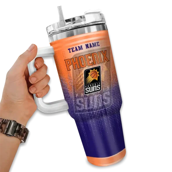 customized phoenix suns gradient dots purple curved tumbler fashion forward 1.webp