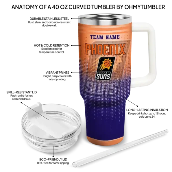 customized phoenix suns gradient dots purple curved tumbler new arrival 1.webp