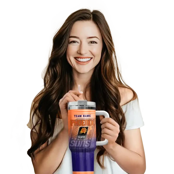customized phoenix suns gradient dots purple curved tumbler premium grade 1.webp