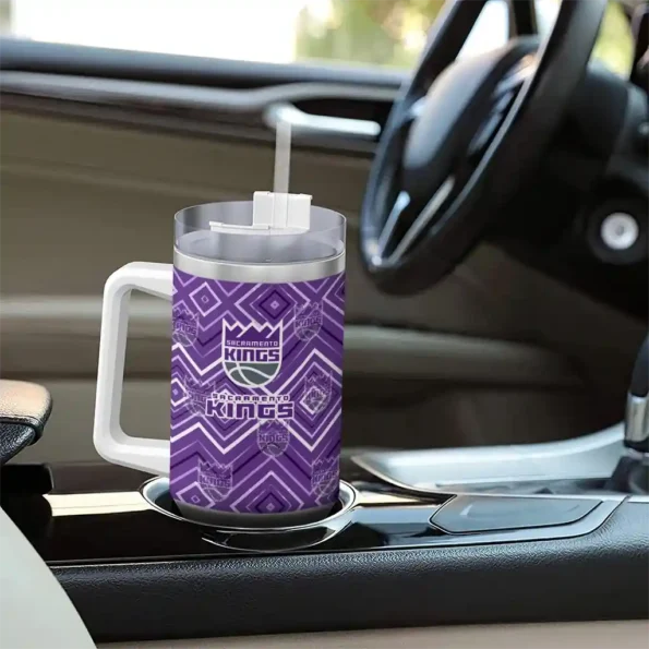 customized sacramento kings bold diamonds purple curved tumbler trendy 1.webp