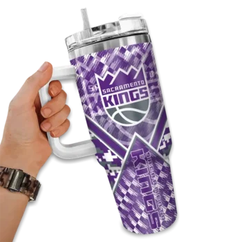 customized sacramento kings chevron angle purple curved tumbler fashion forward 1.webp