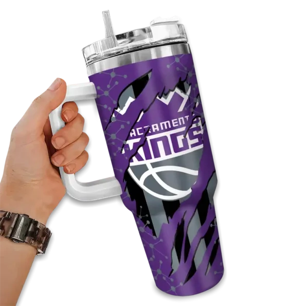 customized sacramento kings claw cut purple black curved tumbler fashion forward 1.webp
