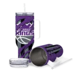 customized sacramento kings claw cut purple black curved tumbler best selling 1.webp