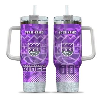 customized sacramento kings geometric prism purple curved tumbler best selling 1.webp