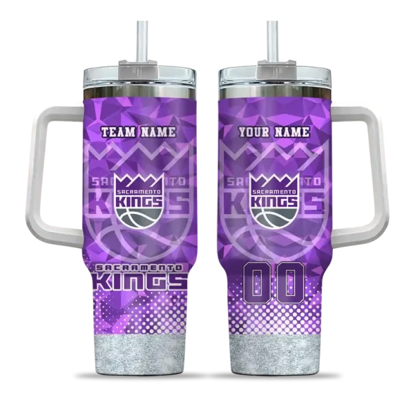 customized sacramento kings geometric prism purple curved tumbler best selling 1.webp