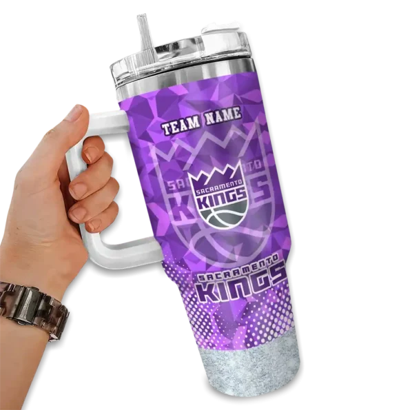 customized sacramento kings geometric prism purple curved tumbler fashion forward 1.webp