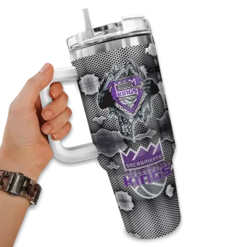 customized sacramento kings superman shield purple gray curved tumbler fashion forward 1.webp