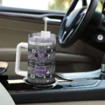 customized sacramento kings superman shield purple gray curved tumbler best selling 1.webp