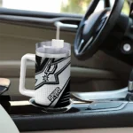 customized san antonio spurs arrow burst silver curved tumbler best selling 1.webp