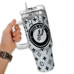 customized san antonio spurs bullseye drips silver curved tumbler best selling 1.webp
