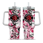 customized toronto raptors camo mashup red white curved tumbler best selling 1.webp