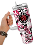customized toronto raptors camo mashup red white curved tumbler best selling 1.webp
