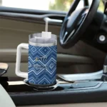 customized utah jazz bold diamonds navy curved tumbler best selling 1.webp