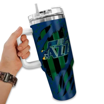 customized utah jazz claw cut navy black curved tumbler fashion forward 1.webp