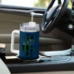 customized utah jazz claw cut navy black curved tumbler best selling 1.webp