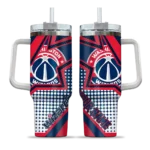 customized washington wizards arrow burst blue curved tumbler best selling 1.webp