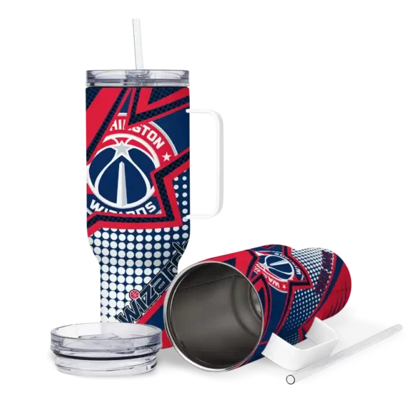 customized washington wizards arrow burst blue curved tumbler high quality 1.webp