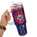 customized washington wizards bullseye drips blue curved tumbler best selling 1.webp