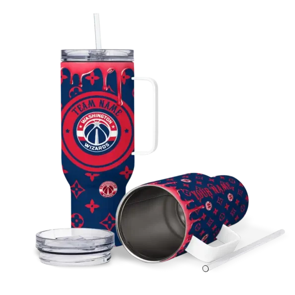 customized washington wizards bullseye drips blue curved tumbler high quality 1.webp