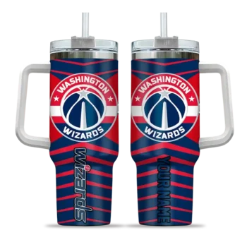 customized washington wizards chevron layers blue curved tumbler best selling 1.webp
