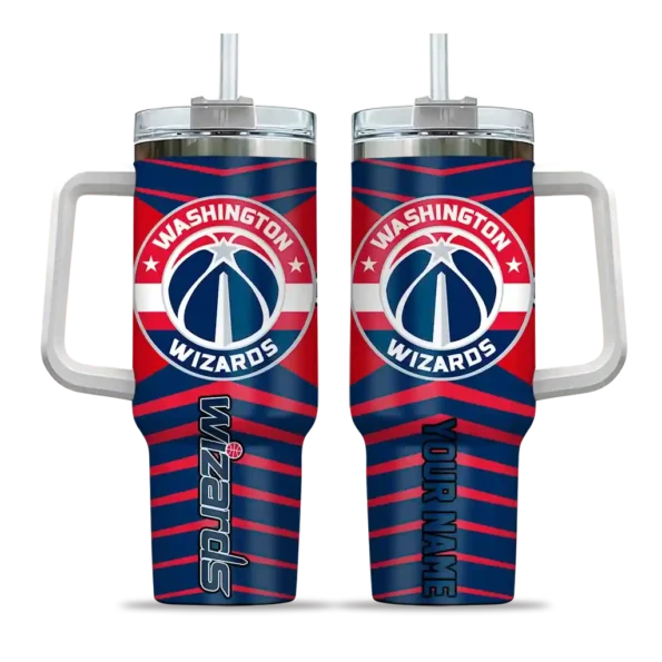 customized washington wizards chevron layers blue curved tumbler best selling 1.webp
