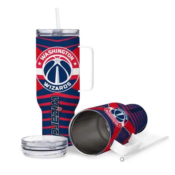 customized washington wizards chevron layers blue curved tumbler high quality 1.webp