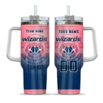 customized washington wizards gradient dots blue curved tumbler best selling 1.webp