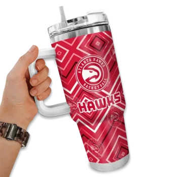 personalized atlanta hawks bold diamonds red curved tumbler fashion forward 1.webp