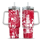 personalized atlanta hawks burst swirl red curved tumbler best selling 1.webp