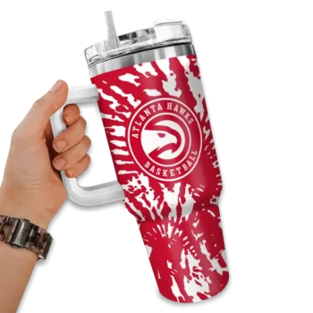 personalized atlanta hawks burst swirl red curved tumbler fashion forward 1.webp