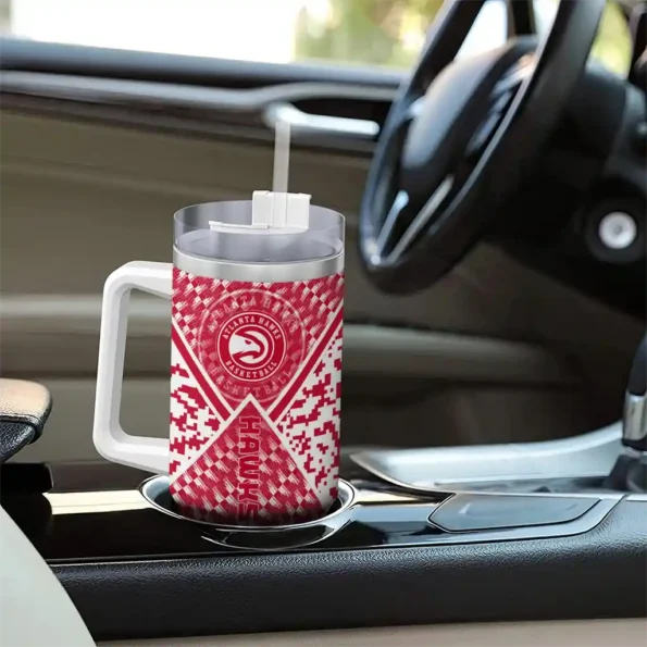 personalized atlanta hawks chevron angle red curved tumbler trendy 1.webp
