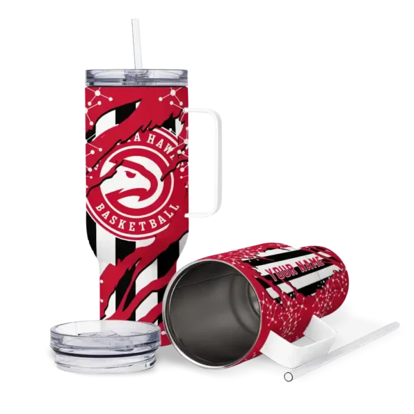 personalized atlanta hawks claw cut red black curved tumbler high quality 1.webp