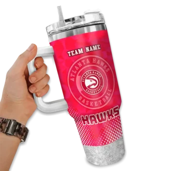 personalized atlanta hawks geometric prism red curved tumbler fashion forward 1.webp